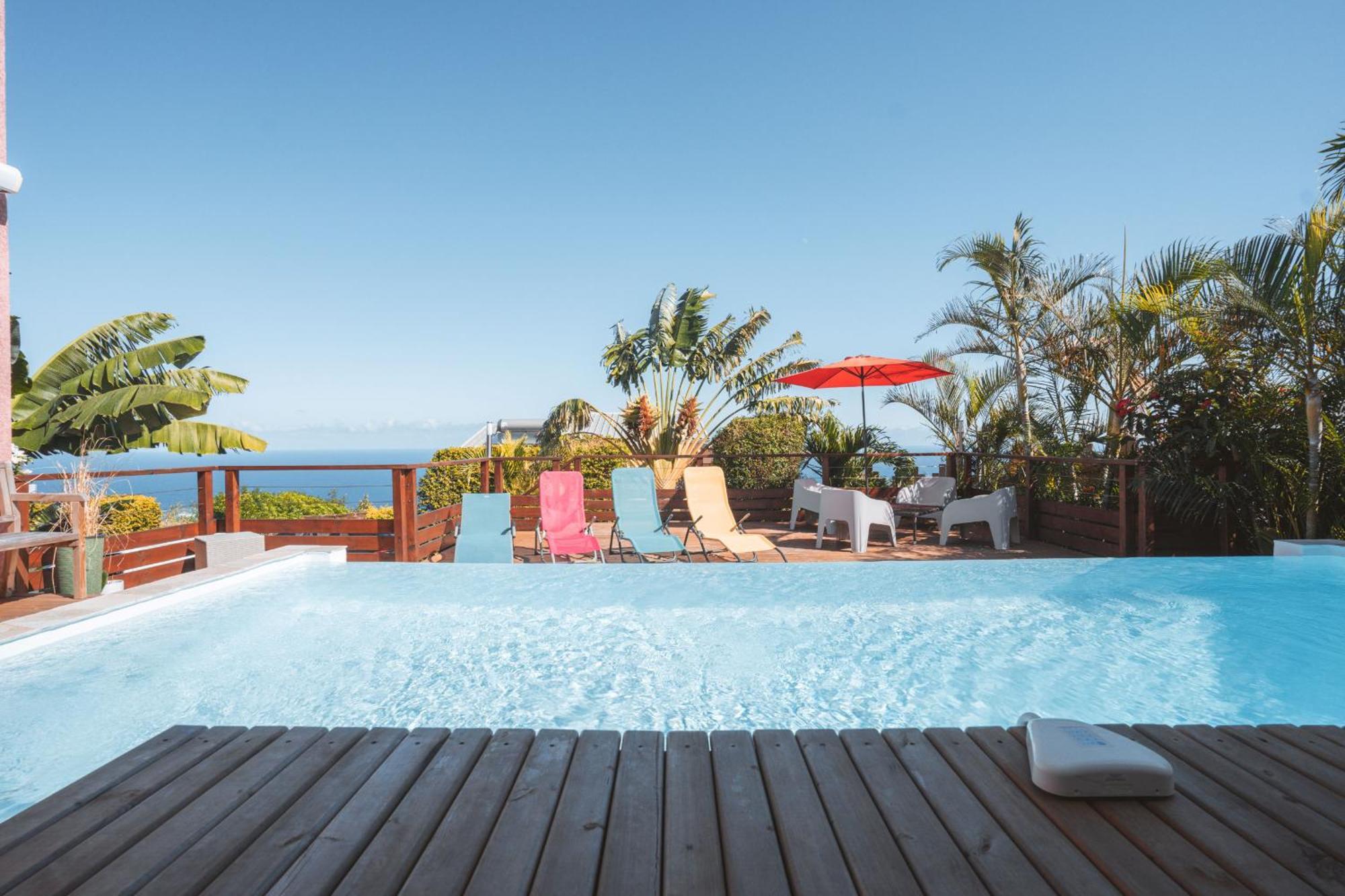 Villa Sunset St Leu, Avec Sa Vue Plongeante Sur La Mer サン・ル エクステリア 写真